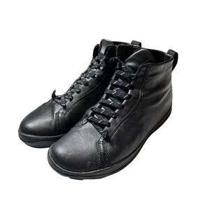 Camper Peu Pista Sneakers EUR 43 Mens Size 10 Black Leather Casual Shoes‎